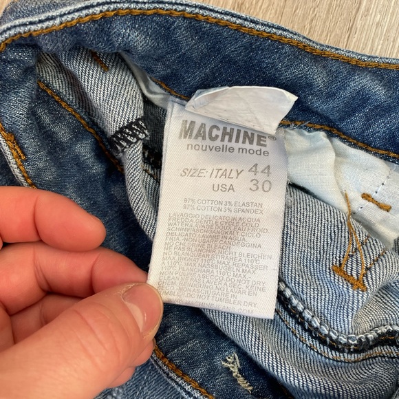 Embroidered Roses Denim - Picture 5 of 7